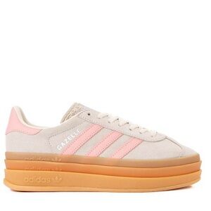 adidas gazelles beige and pink